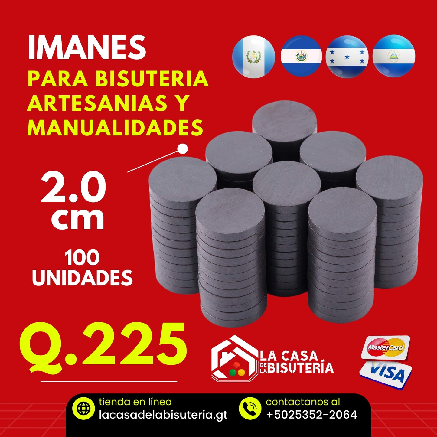 Imanes redondos