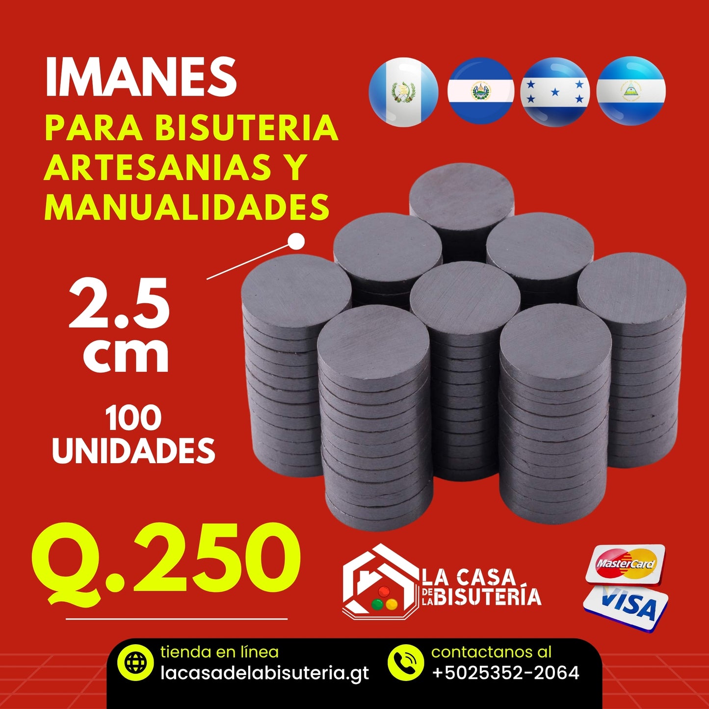 Imanes redondos