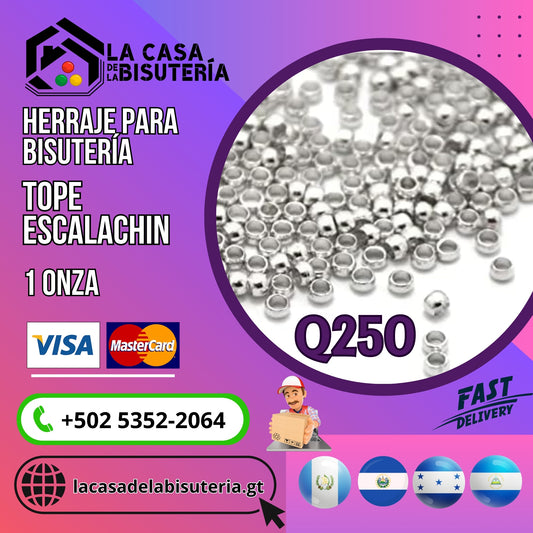 Topes para bisutería